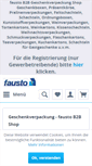 Mobile Screenshot of fausto-verpackung.de